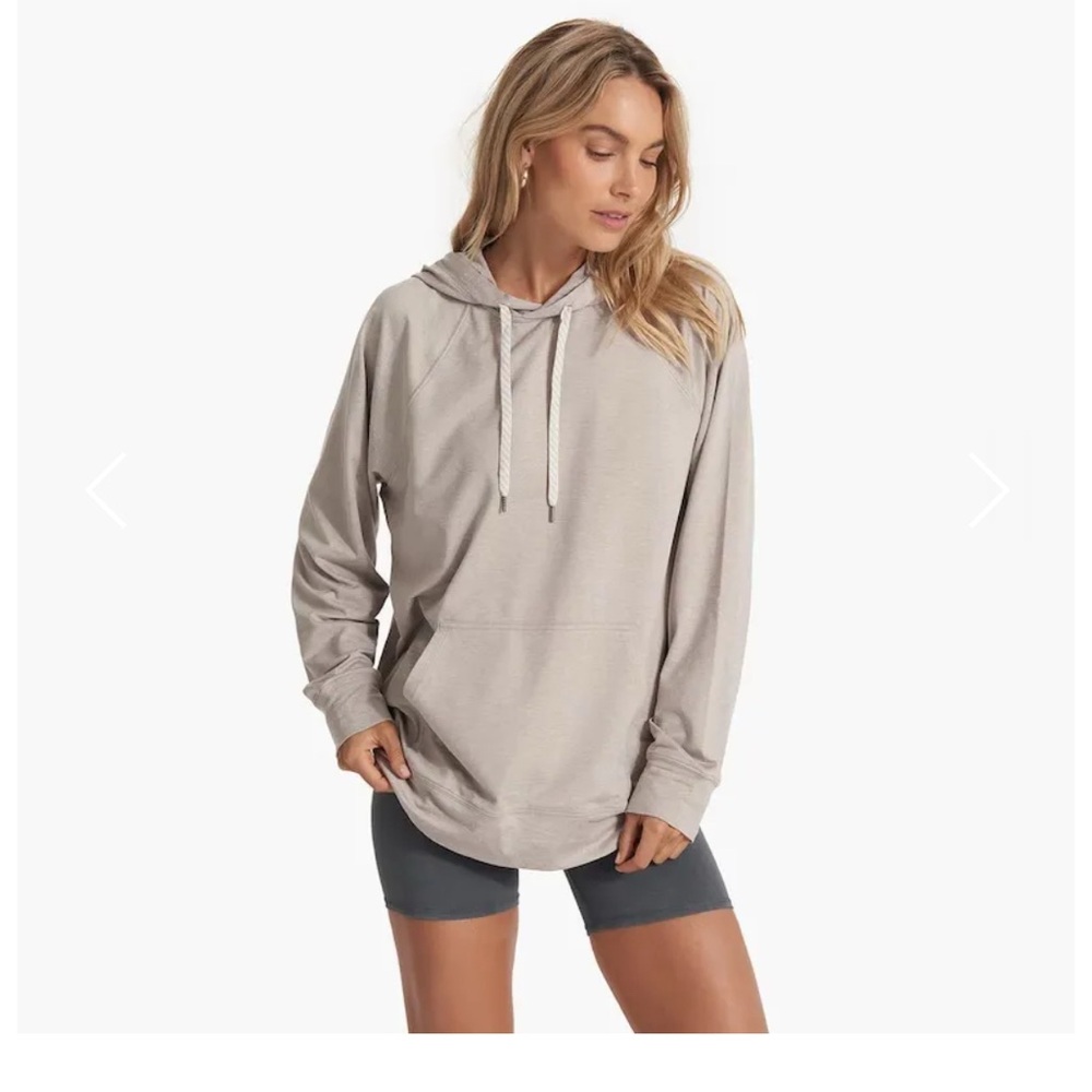 VUORI HALO OVERSIZED HOODIE / PEWTER HEATHER (LILAC)